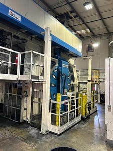 Uteco #Emerald, 54" wide 10 color CI press, 13.8"-31.5"repeat range, 400m/min., 2004