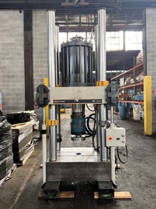 560 KIP (2500kN), Instron #8506, Fatigue Testing System, 4-Columns, 32" x 20" T-Slotted Table