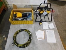 Atlas Copco #RTP-8100-GIR38, Pneumatic Nutrunner, W/ FRL Filter Maxi Stand, 1.5