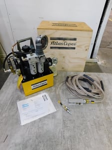 Atlas Copco #8434205962, Air Driven Hydraulic Pump, 10000 psi, 68.95 MPa, 3k RPM, 3 HP, NEW