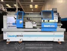 Clausing Metosa #SM1560SV-Smart-200, CNC lathe, 15" swing, 10" chuck, 4-jaw, 2.5" bore, 60" centers, Fanuc