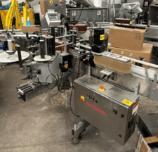 Quadrel #Econoline-E100, pressure sensitive labeler, Stainless Steel, 2019