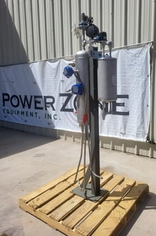 Flowserve pump seal cooler/reservoir pressure vessel, unused surplus, 2018