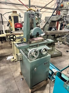 6" x 12" Harig #Super-612, manual surface grinder, 1 HP, 8" wheel diameter, magnetic chuck