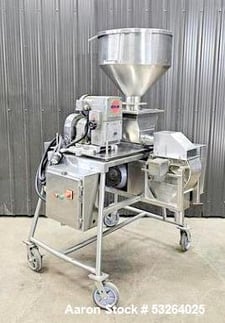 Fitzpatrick, Stainless Hammer Mill, Screw Feeder, Mounted on Casters, 11" x 6" chamber, 575 volt, 3500 rpm