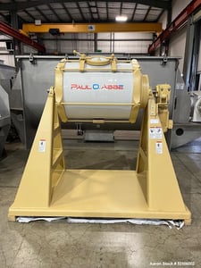 24.8" x 31.9" Paul O Abbe #OPCM-67, Ceramic Ball Mill, 250L, 3 HP, 34 RPM, OPCM-67