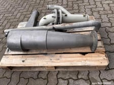Hosokawa Mikropul #ACM-3, Air Classifying Mill System, (1) Incoming air filter. (1) Incoming air heat