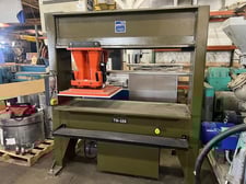 40 Ton, Simard #TW-588, traveling head die cutting press, 64" x25.5"bed