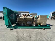 1250 KW Onan, Cummins #KTA/50/G3, diesel generator, open skid, 277/480 Volts, 285 hours, 1990