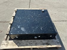 Caterpillar, expansion tank for radiator or heat exchanger, 36" L x 29" W x 9" H, unused surplus, 2020