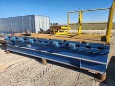 198" x 66" x 44", Giddings & Lewis, slotted floor plate