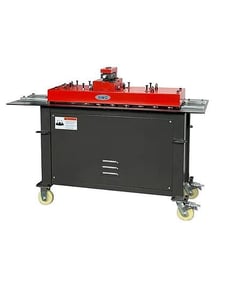 GMC #PL-18C, Pittsburgh Gmc, 26 ga.-18 gauge, German locks for round ducting, 1/2" depth of pocket, 23 FPM