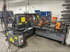 16" x 22" Hemsaw #Cyclone-A-4, Horizontal Pivot Bandsaw, Miter Arm, 1-1/4" x 16' 0" x .042" blade, new