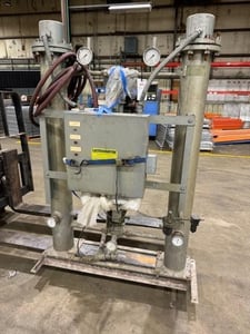 Lectrodryer #GAS-B27, pressure-swing regenerative desiccant compressor air dryer, 15 PSIG, 120 V.
