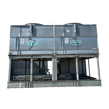 1915 Ton, Evapco #ATC-1915, Evaporative Condenser, 400 PSIG, 309,100 CFM, 1966 cu.ft. coil volume, R-717, 10