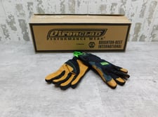 12 NEW Pair Ironclad Mechanics Gloves, Goatskin, Hook/Loop Cuff, Med, EXO-MOL-03