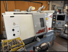 Haas #SL-20, CNC lathe, 8" chuck, 2" bar, 10.3" turn diameter, 20" turn length, live tooling, rigid tapping