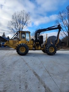 Fabtek #344B Forwarder, Brand New Rubber, 2000 Hrs On Refurbished Engine, 1998