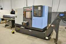 Daewoo Doosan Doosan Lynx #220LC, CNC lathe, Fanuc control, 20.1" swing, 2-5/8" bar, 3-jaw 8" chuck, 2011