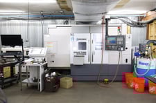 Okuma #LB-3000MYW, CNC lathe, 22.8" swing, 6" chuck, 2.5" bar, OSP-P200LA Control, 12 turret capacity, 2012