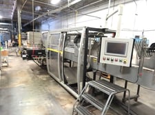Tray erector & packer, Arpac #TS-2100 Traystar, high-speed automated packaging, 2015