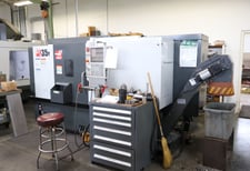 Haas #ST-35Y, CNC lathe, 31.7" swing, 12" chuck, 4" bar, 18" turn diameter, 23" turn length, Nextgen Control