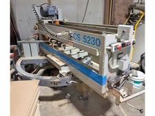 Midwest Automation #CS-5230, countertop saw w/ routers, 16" blade capacity, 4 pneumatic hold downs, 1995