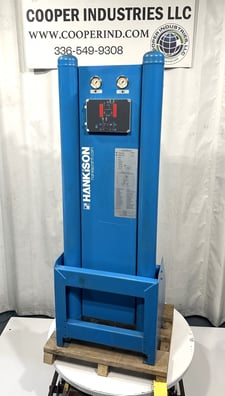 40 cfm, SPX Hankison #HHL-40, compressed air dryer, pressure-swing regenerative desiccant, 100 psig, 120°F