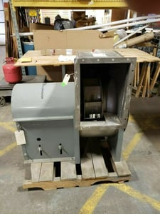 Champion #182, fan, Class 2, Arr 10, Crocker-Wheeler rotation, backward inclined non-overload wheel