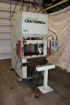 200 Ton, Greenerd #HCT-200, hydraulic press, 10" stroke, 18" daylight, 34" x30" bed, 1990