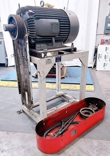 MAC #820-4500, Blower Package, Motor, Stand, Motor Sheave & Drive Guard Only, Blower Removed, 100 HP, 1760