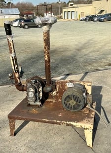 Roots Whitlock, Blower Package, 2.5' O.D. Outlet, 7.5 HP, 1765 RPM, 208-230/460 V