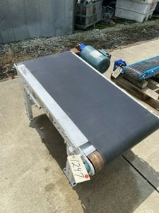 20" wide x 4' long, Hytrol, Slider Bed Belt Conveyor, 0.5 HP, 208-230-460 V