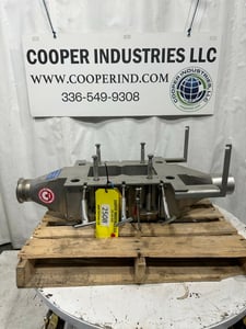 IMI #24-MA-710, Magnet Housing for Pneumatic Conveying, Stainless Steel, No Magnets Installed, 4" diameter