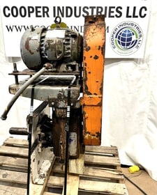 Shaft Mounted Screw Conveyor Drive w/Falk Reducer, 2" diameter x 9" L Output Shaft, 14.03:1 Ratio, 5 HP, 1740