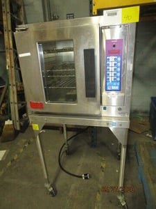 30" width x 25" H x 26.5" D Lane Mfg. Co. #EHS-C, Stainless Steel Oven, (4) Shelves, 15 width x 20 H x 21 D