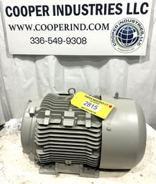 20 HP 1180 RPM Siemens, Electric Motor, VFD-Rated, Frame 286T, Type XP100, 3 Phase, 60 Hz, 54/27 Amps