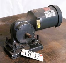 .7 HP @ 1750 RPM, U.S. Motors #E438/TC8T165R102F, Syncrogear Module, Frame 6, Type GWP, 58.00 :1 Ratio