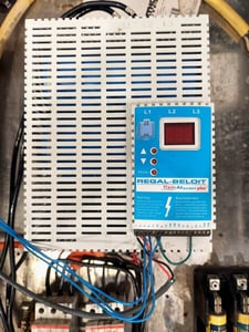 20 HP Regal-Beloit, T342, Variable Frequency Drive, 3 Phase, 115 kW, 400/480 V Input, 400/460 V Output