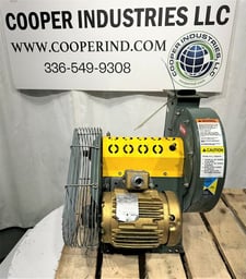 450 cfm @ 6" S.P., New York Blower, Compact GI Fan, Size 125 Universal, 7" diameter Inlet, 6.75" x 3.5"