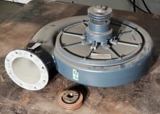 Fan Unit w/o Drive, Aluminum, 16" Fan Wheel, 28 mm Bushing, 8 mm Keyway, 1" Taper