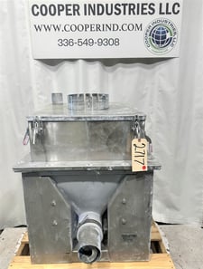 2.5" diameter, Accu-Rate, Screw Feeder, 10" diameter Inlet, 2.5" x 24" x 32.5" H Hopper, 1 HP, 208-230/460 V