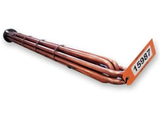 ITT/Bell & Gossett, Replacement U-Tube Copper Bundle, Part Only, 0.75" diameter x 48" L Tubes