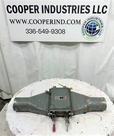 Metal-Katcher Co. Inc., pneumatic conve, Stainless, 6.5" x 8.5" Plate Magnet, 5" O.D. Inlet/Outlet