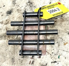 Rare Earth Grate Magnet, 9" diameter, (5) 1" Bars