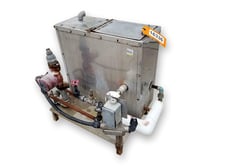 16 gallon Stainless Steel Insulated Mix Tank w/Pump, 10.5" x 26" x 24" H Tank, 32 GPM Pump