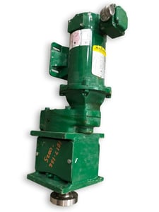 .25 HP Pro-Quip #25GPX350, Stainless Steel Mixer, 3.5" diameter Flange, 24" overall height, 350 RPM