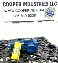 1.5 HP 1762 RPM Sew-Eurodrive #R27-DRN90-S4/DH, Electric Gear Motor, 1" dia. Shaft, 10.15:1 Ratio, 174 out