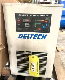 175 psig, Deltech #HT25, Refrigerated Compressed Air Dryer, R-134A, 430/240 psig, 0.25 HP, 115 V, 2002