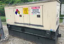 40 KW Olympian Cat 3054, diesel generator, 1 phase, 120/240 Volts, 1800 RPM, SN 2009167, 1993